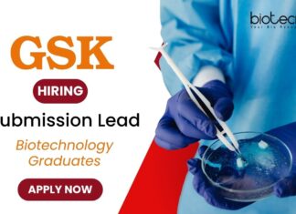 Job for BSc Graduates in Bangalore - GSK Careers Apply Now