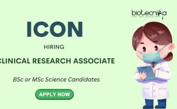 Join ICON plc Careers as a Clinical Research Associate – Shape the Future with this Clinical Research Job Apply Now!