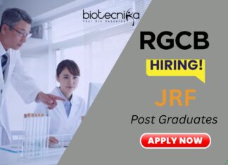 Junior Research Fellow Vacancy at RGCB Thiruvananthapuram 2025 – Research Jobs in Molecular Biology | Apply Junior Research Fellow Vacancy | RGCB Careers 2025 - Molecular Biology Jobs