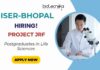 Junior Research Fellow Vacancy at IISER Bhopal - Apply Now