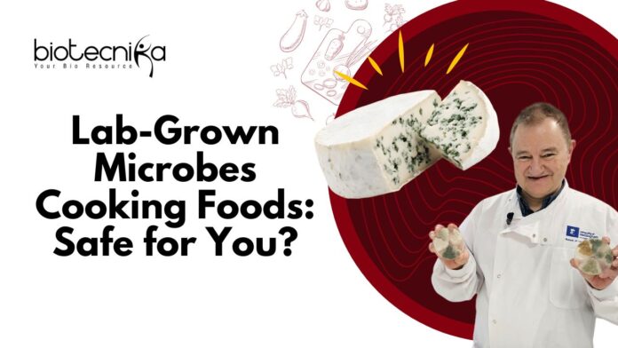 Lab-Grown Microbes Cooking Foods Safe for You