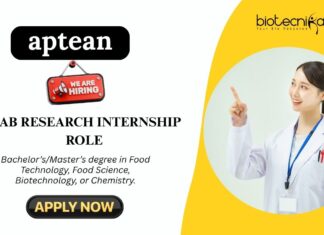 Lab Research Internship at Aptean Apply Now to enhance your food science career