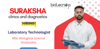 Suraksha Diagnostics Hiring for Laboratory Technologist in Kolkata | MSc Biological Science Graduates Apply