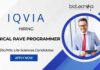 Land Your Dream with the Life Sciences Jobs at IQVIA Careers Click Here to Apply Now for the as a Clinical Rave Programmer Role