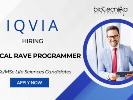 Land Your Dream with the Life Sciences Jobs at IQVIA Careers Click Here to Apply Now for the as a Clinical Rave Programmer Role
