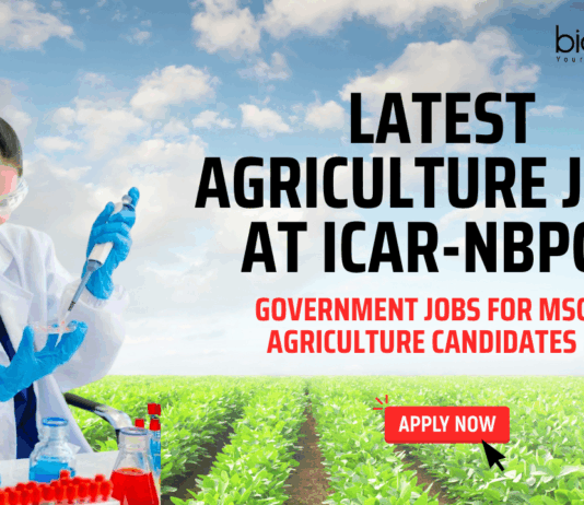 Latest Agriculture Jobs at ICAR-NBPGR - Government Jobs for MSc Agriculture Candidates - Apply Now