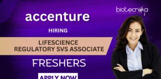 Freshers BSc Life Sciences Jobs at Accenture – Apply For Regulatory Services Associate Role Launch Your Career in Life Sciences Regulatory Operations with Accenture Careers- Freshers Apply Now