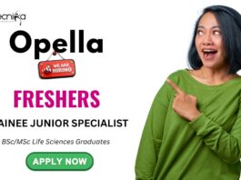Life Science Freshers Job in Hyderabad - BScMSc Life Science Freshers Apply Now at Opella!