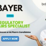 Life Science Job at Bayer - Apply Now for the Regulatory Affairs Specialist Role!