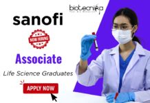 Life Science Job at Sanofi – Associate Job Vacancy Hyderabad