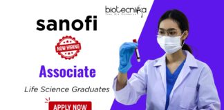 Life Science Job at Sanofi – Associate Job Vacancy Hyderabad
