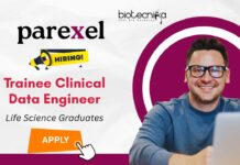 Life Science Jobs: Trainee Clinical Data Engineer at Parexel | Apply Now