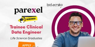 Life Science Jobs: Trainee Clinical Data Engineer at Parexel | Apply Now