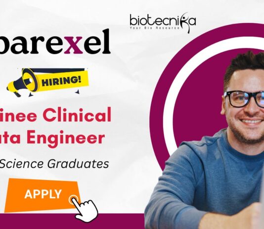 Life Science Jobs: Trainee Clinical Data Engineer at Parexel | Apply Now