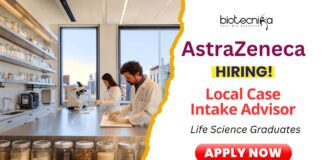 Life Science Jobs at AstraZeneca Local Case Intake Advisor