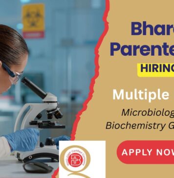 Life Science Jobs at Bharat Parenterals Ltd | Walk-In Interview 2025