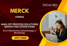 Life Science Jobs at Merck- Apply for Analyst Process Role