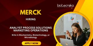 Life Science Jobs at Merck- Apply for Analyst Process Role