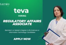 Life Science Jobs at Teva Pharmaceuticals Apply for Regulatory affairs role Now!