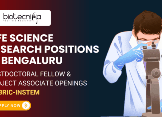 Life Science Research Positions in Bengaluru - Apply Now For Postdoctoral Fellow & Project Associate Openings at BRIC-inStem