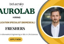 Life Sciences Freshers Job in Pune Apply Now for Application Specialist Role at Aurolab!