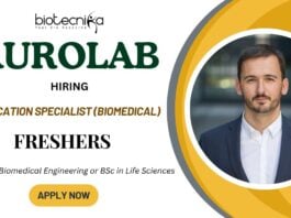 Life Sciences Freshers Job in Pune Apply Now for Application Specialist Role at Aurolab!