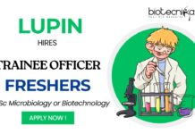 Lupin Jobs at Pune – MSc Life Science Freshers Apply Now for Trainee Officer Role!