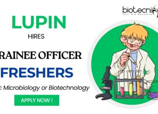Lupin Jobs at Pune – MSc Life Science Freshers Apply Now for Trainee Officer Role!