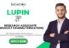 Lupin Jobs for MSc Biotech Graduates Apply for Research Associate Position Now!