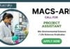 MACS-ARI Pune Call for Project Assistant Role BSc Life Science Graduates Apply Now!