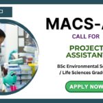 MACS-ARI Pune Call for Project Assistant Role | BSc Life Science Graduates Apply Now! MACS-ARI Pune Call for Project Assistant Role BSc Life Science Graduates Apply Now!