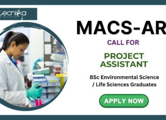 MACS-ARI Pune Call for Project Assistant Role | BSc Life Science Graduates Apply Now! MACS-ARI Pune Call for Project Assistant Role BSc Life Science Graduates Apply Now!