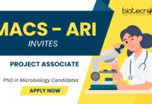 MACS Agrakar Institute Pune Project Associate Job