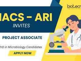 MACS Agrakar Institute Pune Project Associate Job