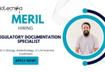 MSc Biotechnology Jobs at Meril | Apply Now for a Quality Assurance Role! MSc Biotechnology Jobs at Meril Apply Now for a Quality Assurance Role!