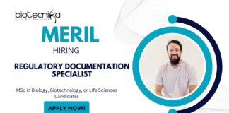 MSc Biotechnology Jobs at Meril Apply Now for a Quality Assurance Role!