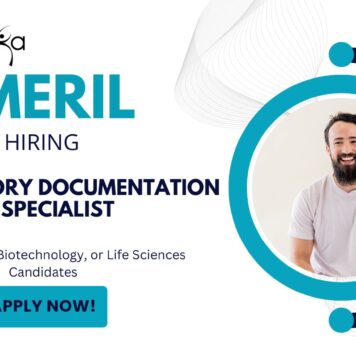 MSc Biotechnology Jobs at Meril Apply Now for a Quality Assurance Role!