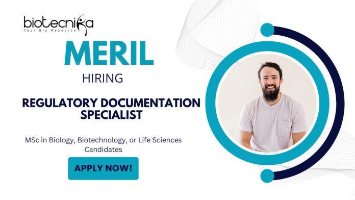 MSc Biotechnology Jobs at Meril Apply Now for a Quality Assurance Role!