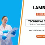 MSc Life Science Job at Lambda Apply Now for the Technical Officer Role