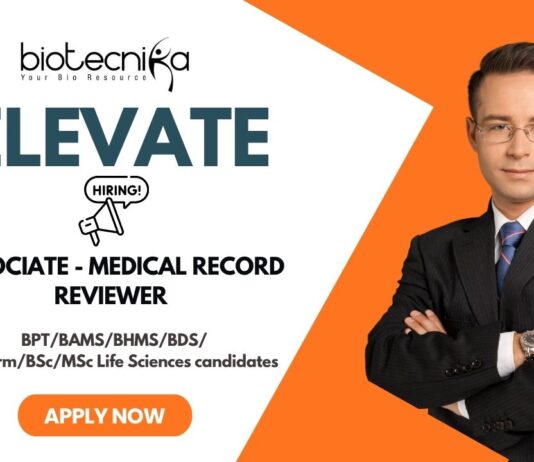 Medical Record Reviewer Job Opportunity at Elevate India Apply Now