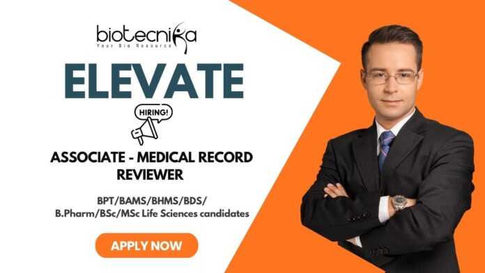 Medical Record Reviewer Job Opportunity at Elevate India Apply Now