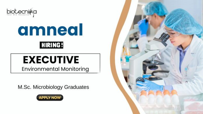 Microbiology Job at Amneal Pharmaceuticals MSc Graduates Apply Now for the Executive Role