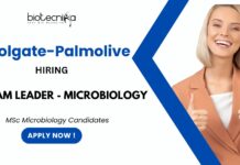 Microbiology jobs at Colgate-Palmolive in Himachal Pradesh Apply Now at Colgate Careers!