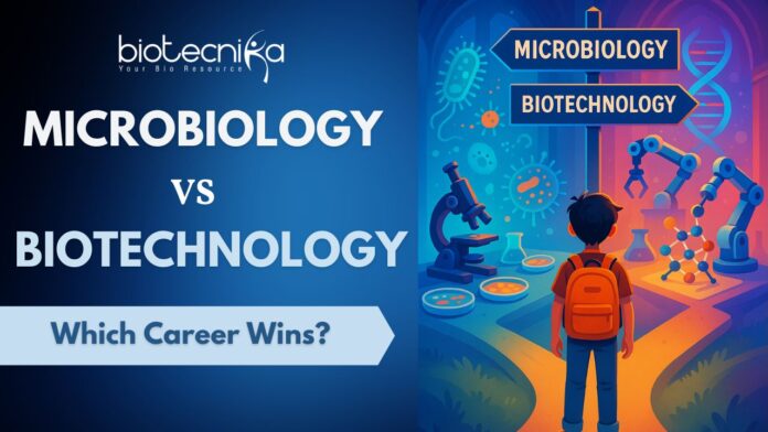 Microbiology vs Biotechnology Which Career Path is Better for Students