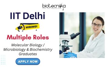 Molecular Biology Jobs at Delhi - IIT Delhi Careers | Apply Now