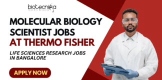 Molecular Biology Scientist Jobs at Thermo Fisher - Life Sciences Research Jobs in Bangalore - Apply Now
