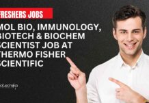 Freshers Molecular Biology Job Vacancies