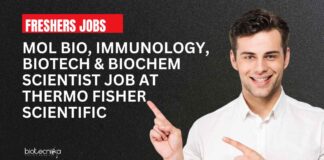 Freshers Molecular Biology Job Vacancies