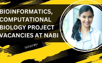 MSc Bioinformatics & Comp Bio Job Vacancies at NABI