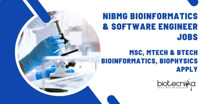 Bioinformatics Jobs in India NIBMG